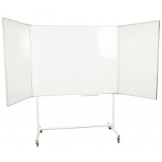Mobilt stativ med 5-sidet whiteboard, 2 størrelser