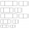 Whiteboard med 2 låger (5 sider), kan aflåses
