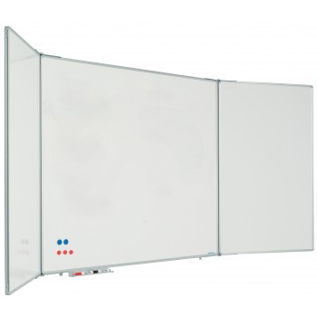 Demovare – Whiteboard med 2 låger (5 sider) – 90x200 cm (90x400 cm)