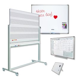 stort udvalg af forskellige whiteboards