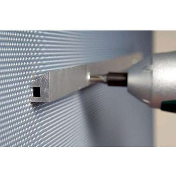 INFOBOX magnetic m/lås 6xA4 whiteboard