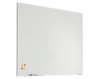 Whiteboardtavle med hvid alu ramme til vægskinnesystem - til intensiv brug - 90x180 cm #1