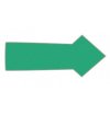 Magnet pil 1x2 cm (30 stk pr. ark) - Grøn #1