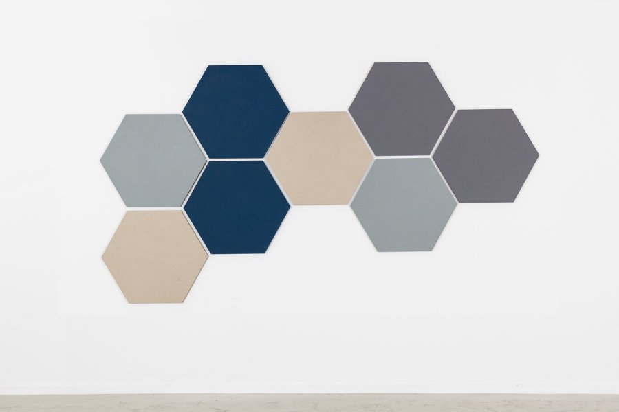 Chameleon Six-Square opslagstavle 60 cm - 2187 brown rice