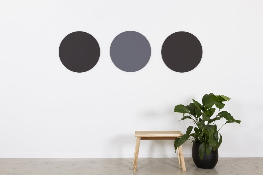 Chameleon Round opslagstavle 60 cm - 2187 brown rice