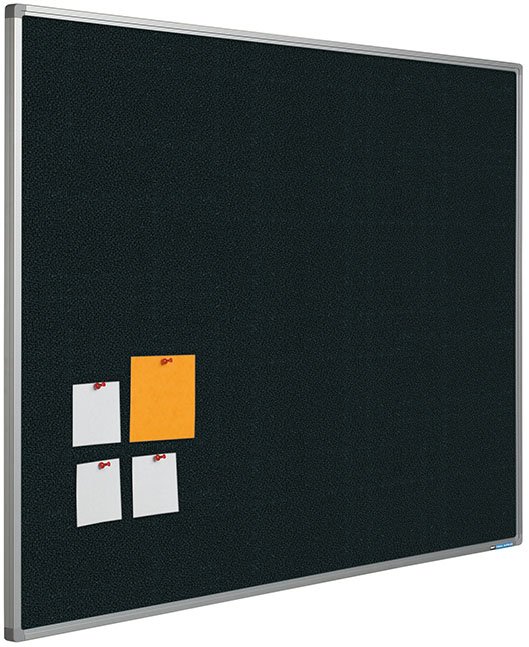 Opslagstavler med Camira stof - 45x60cm, Grøn-blå