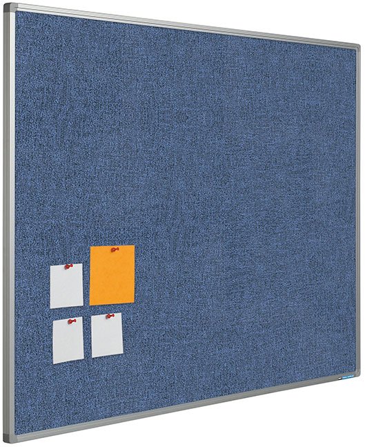 Opslagstavler med Camira stof - 60x90cm, Blå-lilla