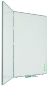 Whiteboard med 1 låge/klap - 1 låge - 90x60 cm (90x120 cm) #1