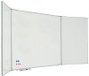 Whiteboard med 2 låger (5 sider), kan aflåses - 120x150 cm (120x300 cm) - uden låsebeslag #1