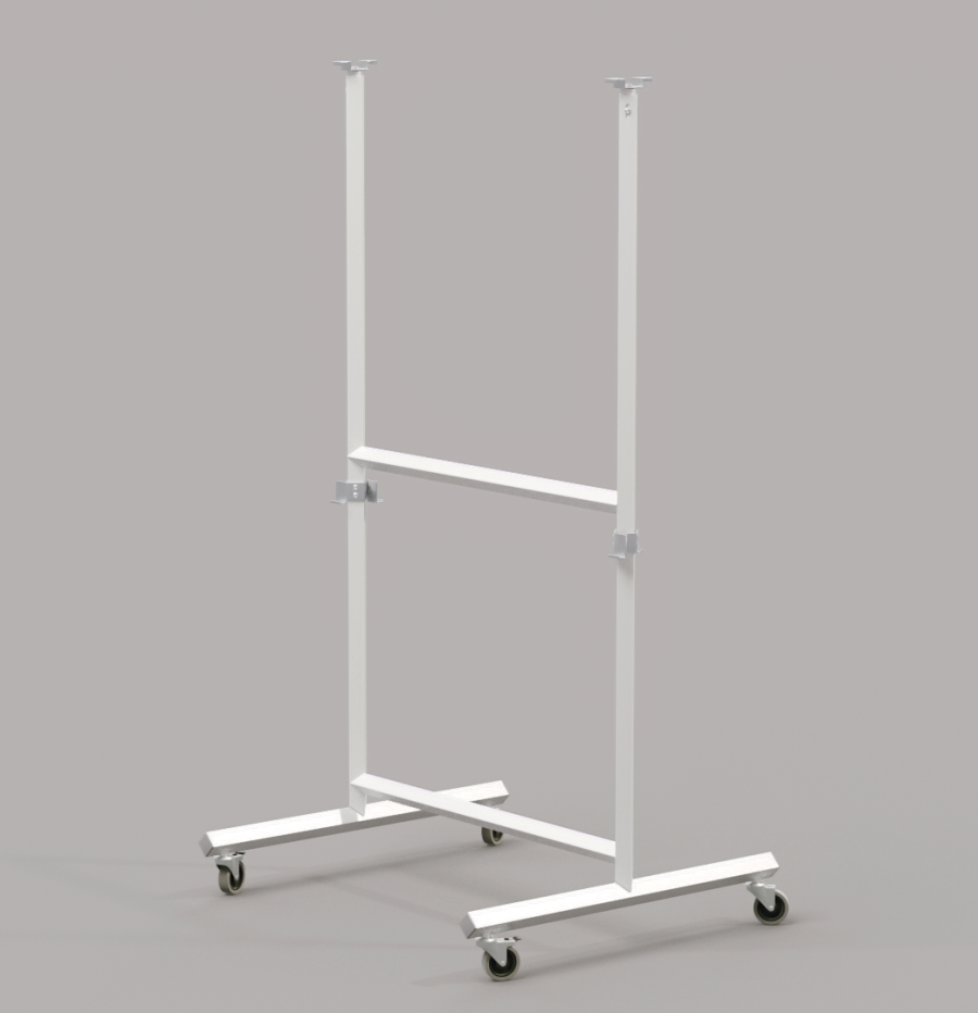 Nordic Move, robust stativ også til store tavler, 144 cm