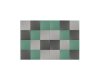 Sæt med 24 lydabsorberende paneler - 30x30 cm - PET filt - grøn, lysegrå og mørkegrå #1