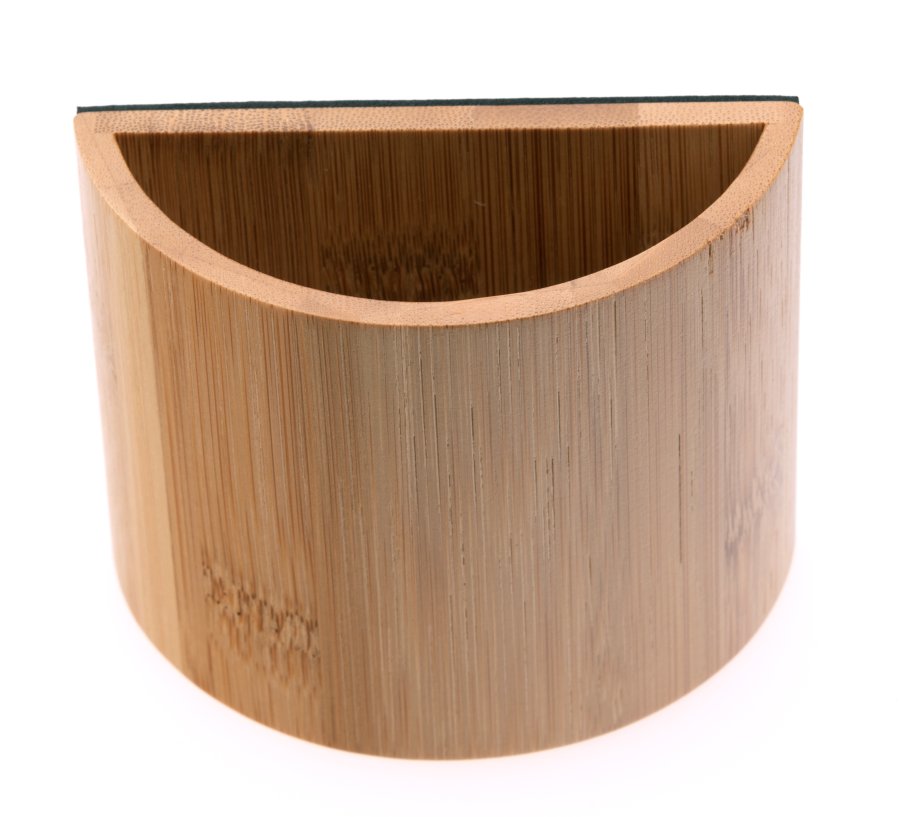 Bambus penneholder, halvmåne