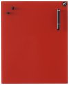 CHAT BOARD Classic glastavle 100x150 cm, rød - Red #1