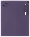CHAT BOARD Classic glastavle, 100x100cm, Aubergine. #1
