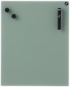 CHAT BOARD Classic glastavle 50x80 cm, grå grøn - Army Green #1
