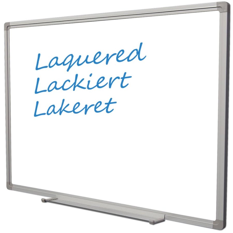 Whiteboard BASIC lakeret, 30x45cm
