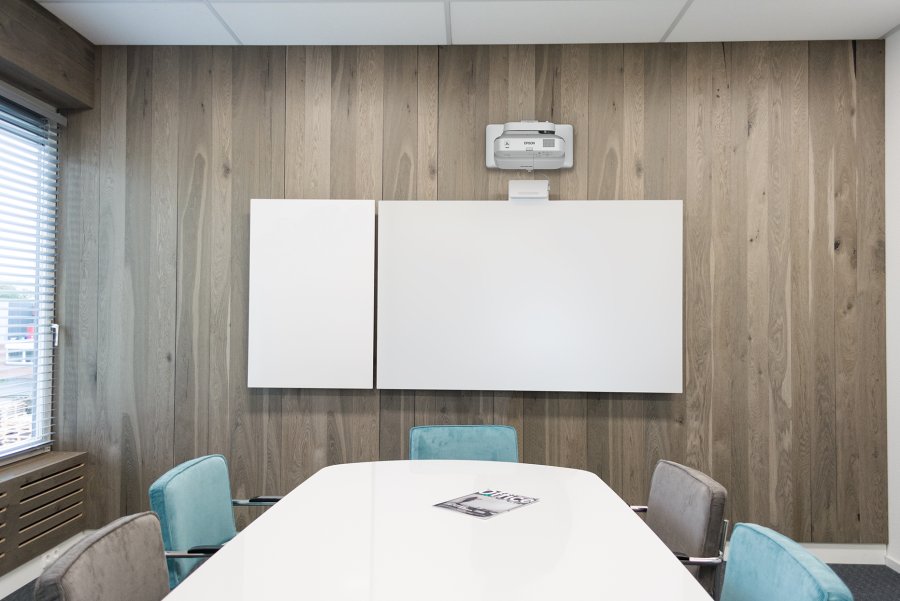 Mica Whiteboardtavle rammeløs til projektion (Fingertouch) - 146x216