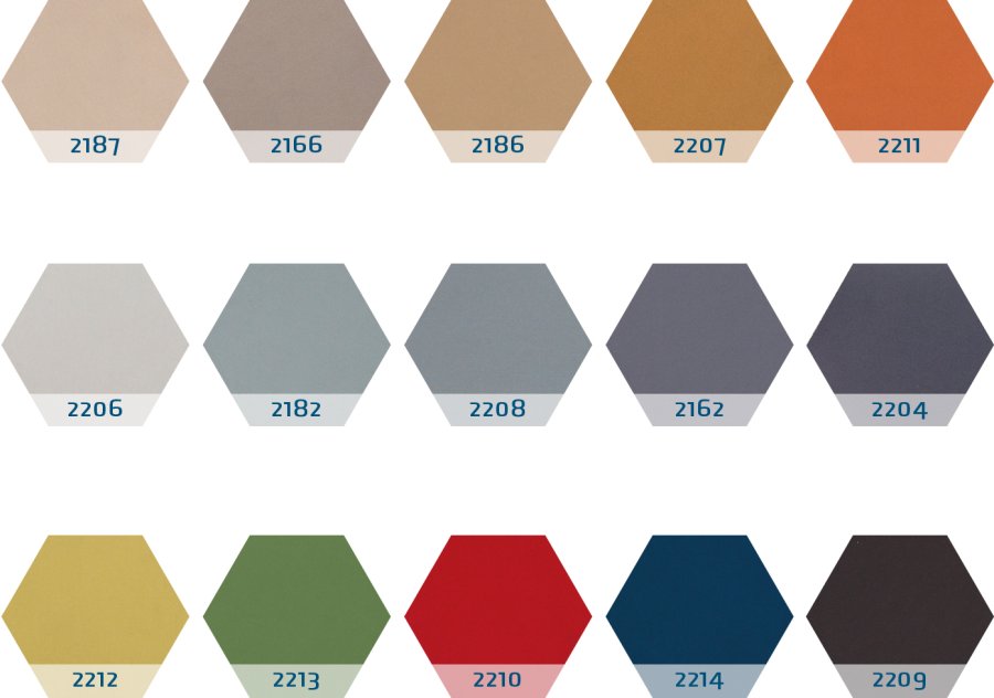 Chameleon Six-Square opslagstavle 60 cm - 2187 brown rice