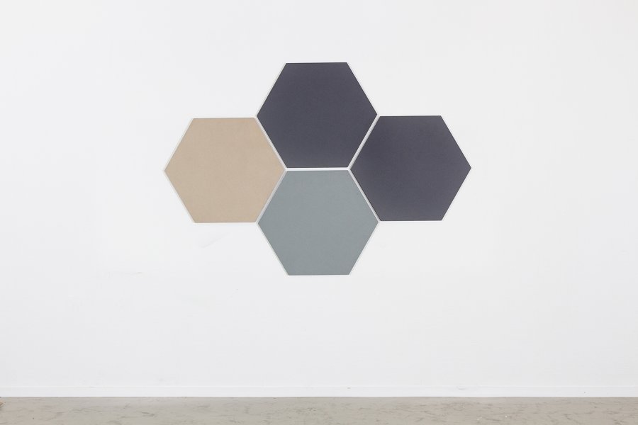 Chameleon Six-Square opslagstavle 60 cm - 2187 brown rice