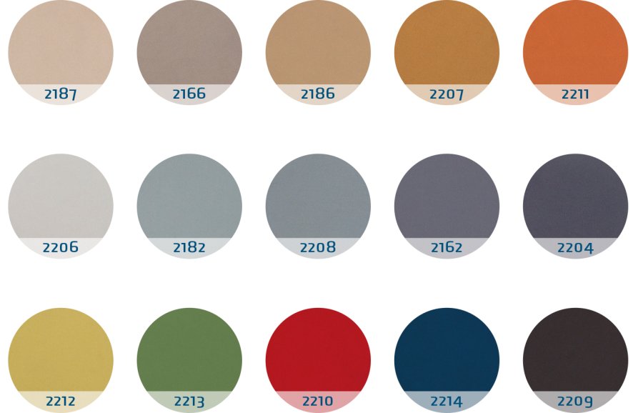 Chameleon Round opslagstavle 60 cm - 2187 brown rice