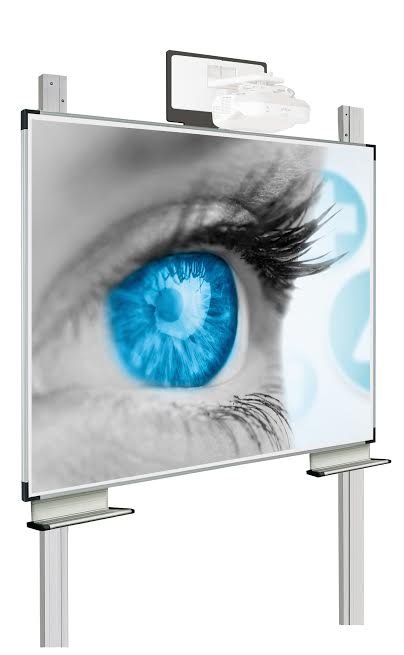 Hejse projektionswhiteboard  - Enkelt sidet