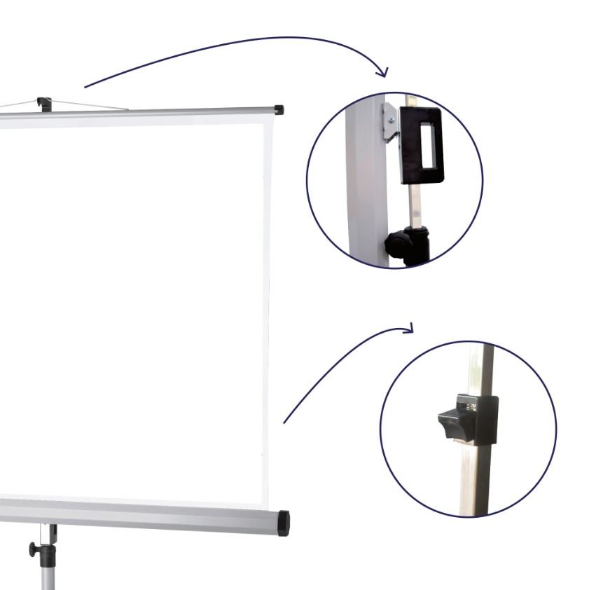 Mobilt projektorlærred