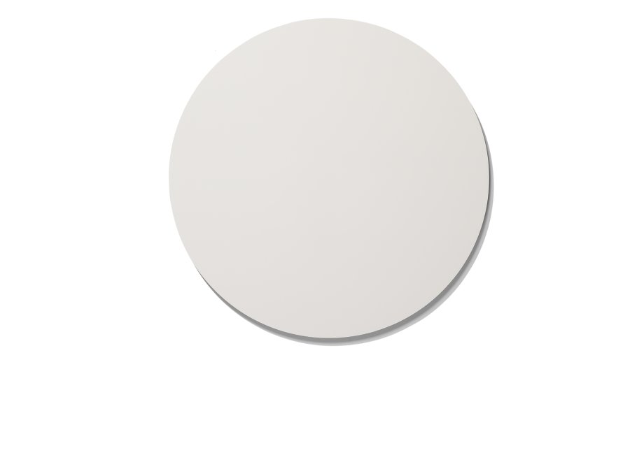 Chameleon Writing Round, vælg mellem 3 størrelser - Hvid 60 cm