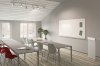 Whiteboard tavle Uniti med alu ramme - 468x318 uden penneholder #8