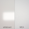 Mica Whiteboardtavle til projektion, helmat - 120x160 (4:3 format) #2