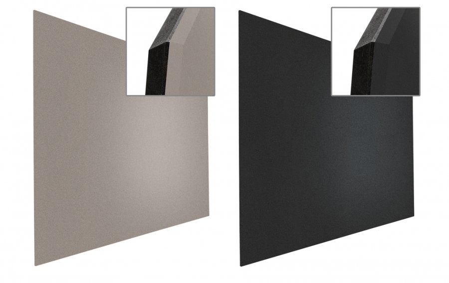 Chameleon Float opslagstavle - 60x90 cm - grå