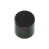 Magneter til tavle, st&aring;lmagneter til glastavle/whiteboard, 1 x 1 cm, 4 stk., Sort #3