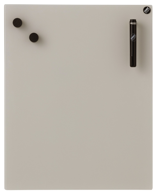 Magnetisk Glastavle, CHAT BOARD Classic, Sand, 60 x 150 cm