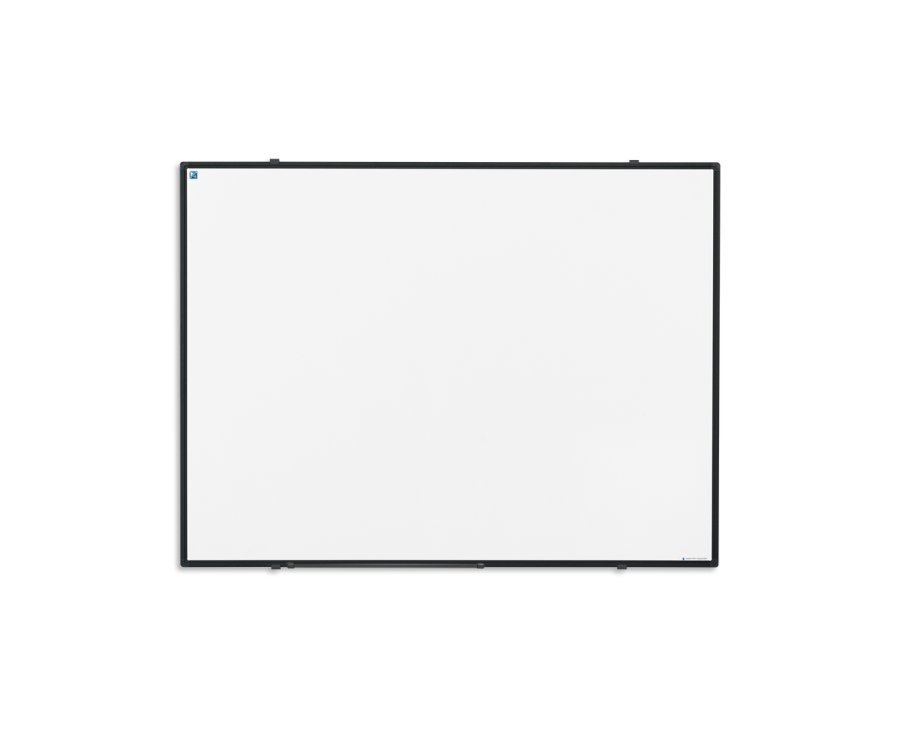 Whiteboard, Ceramic, sort aluramme, 90 x 120 cm
