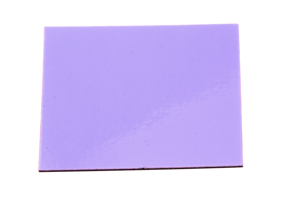Magnetisk post-it med whiteboard overflade - Lilla
