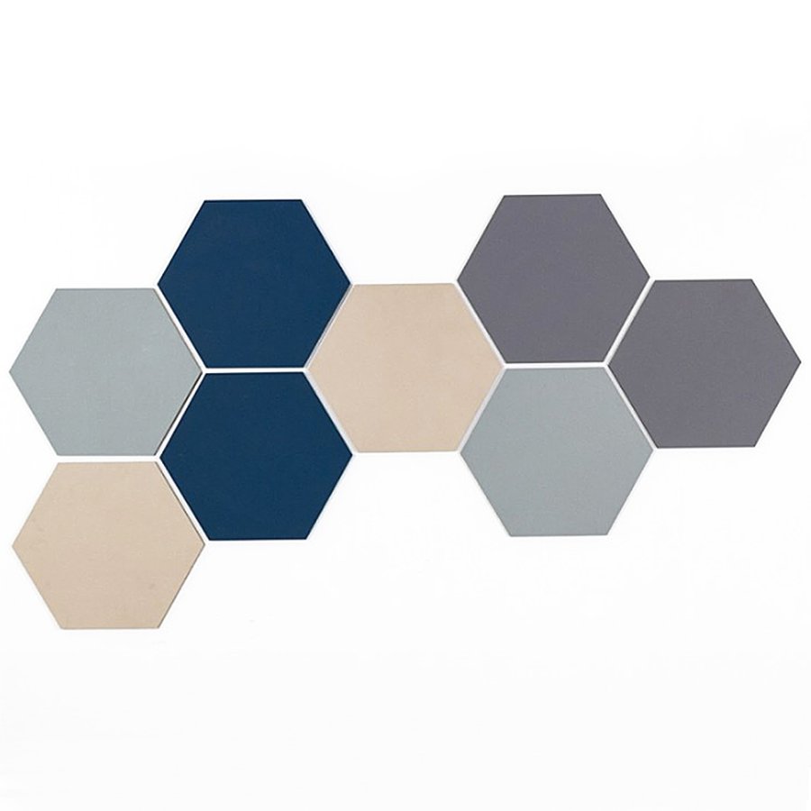 Six-Square opslagstavle 60 cm - 2187 brown rice