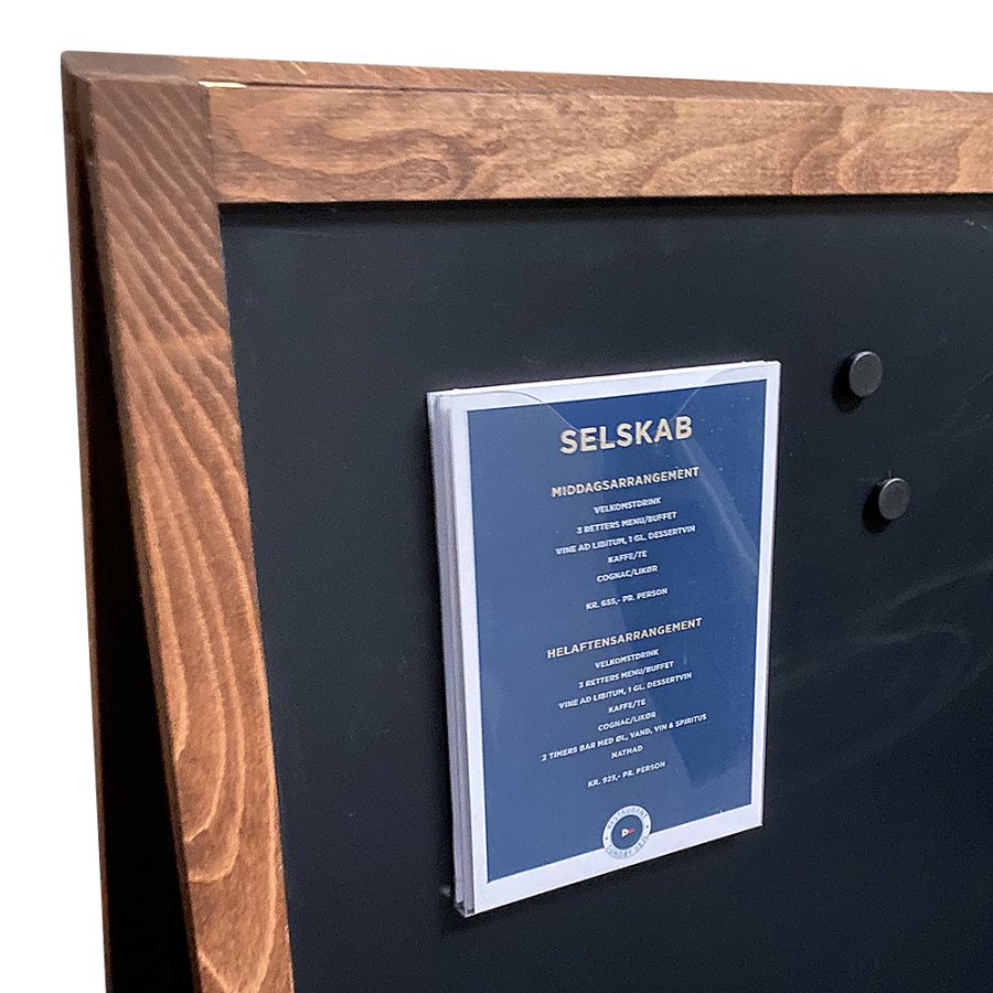 Magnetkassette 1 cm dyb - A5 Portr&aelig;t 21x14,8