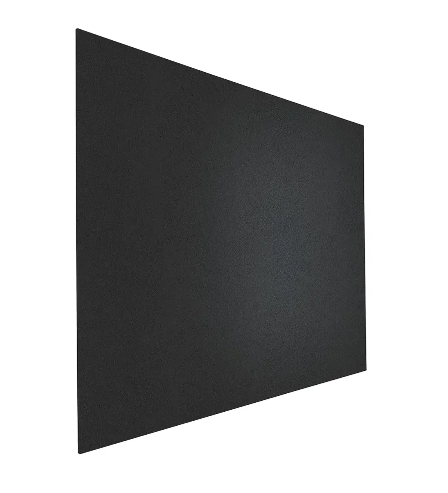 Opslagstavle Float, Sort, 90 x 120 cm