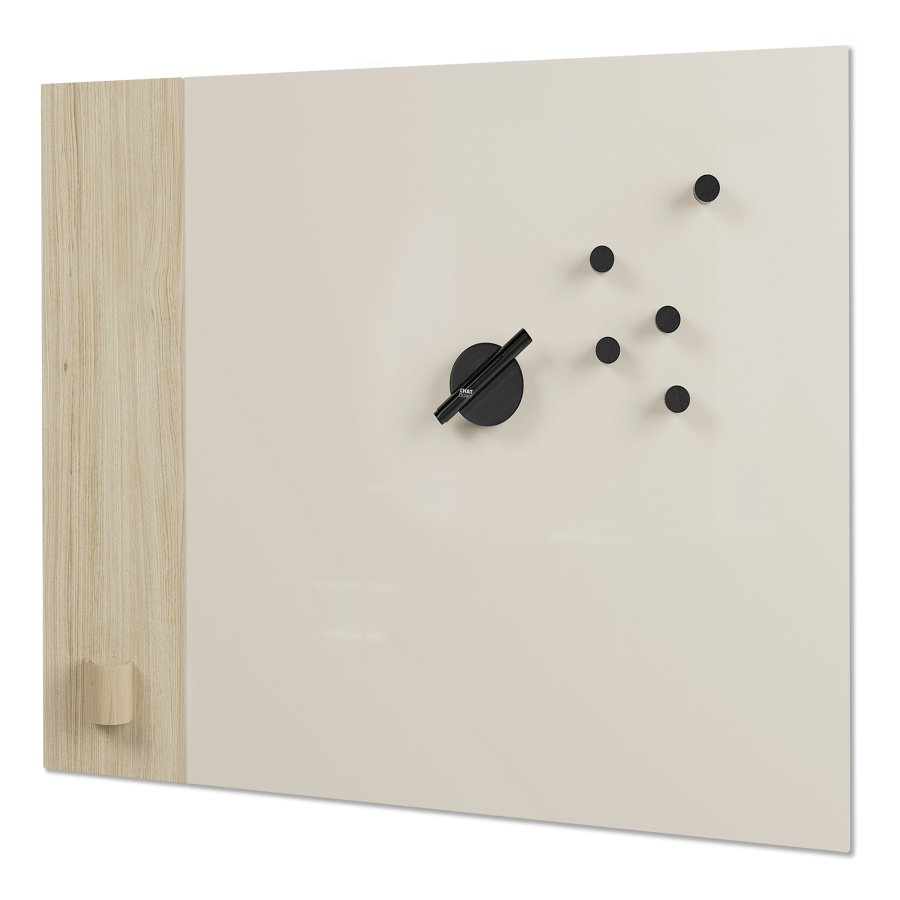 Magnetisk Glastavle, CHAT BOARD Classic Crafted, Sand, Natur Egefin�r, 120 x 150 cm