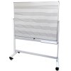 Whiteboard svingtavle med nodelinjer p&aring; begge sider, p&aring; mobilt stativ - 120x150 cm #8