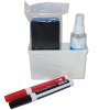 White Board Starter Kit, (indeholder Holder, r&oslash;d/sort white board marker, cleaner svamp og spray) #1