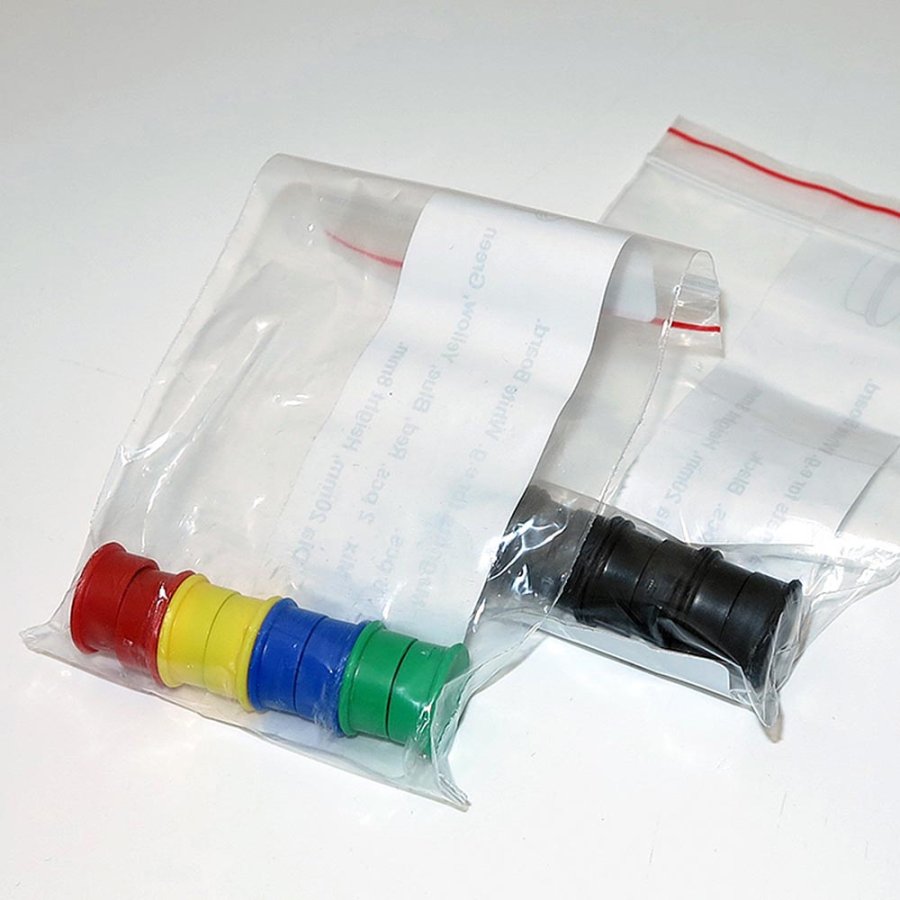 Magneter, til whiteboards og st&aring;ltavler, Sort