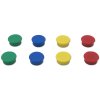 Magneter til whiteboards og st&aring;ltavler, 8 stk. i forskellige farver #1