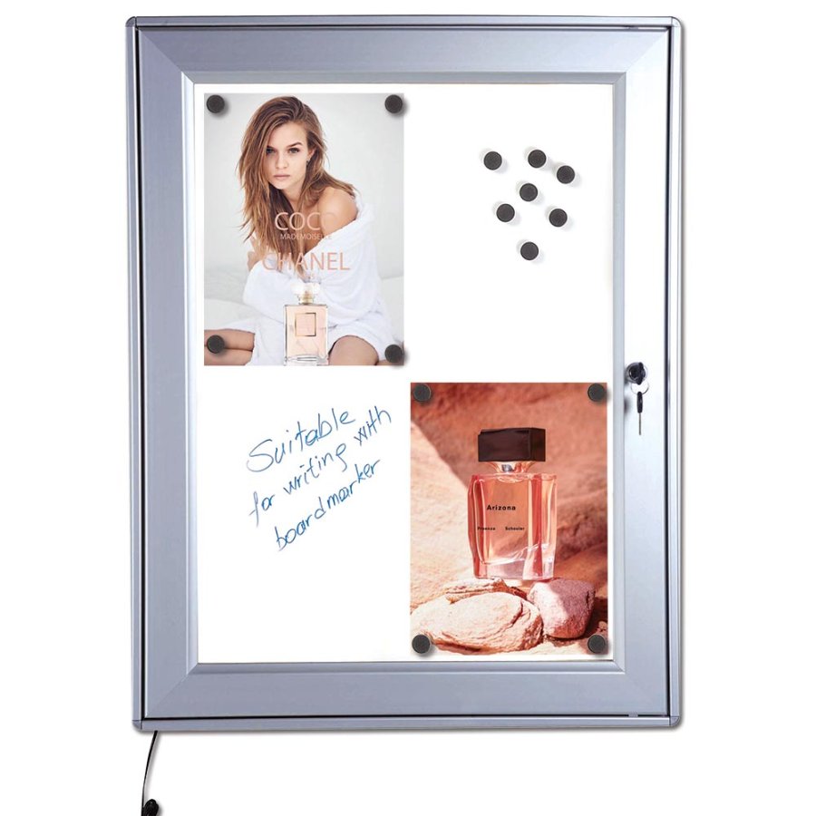 LED Menu Udh&aelig;ngsskab - 4xA4