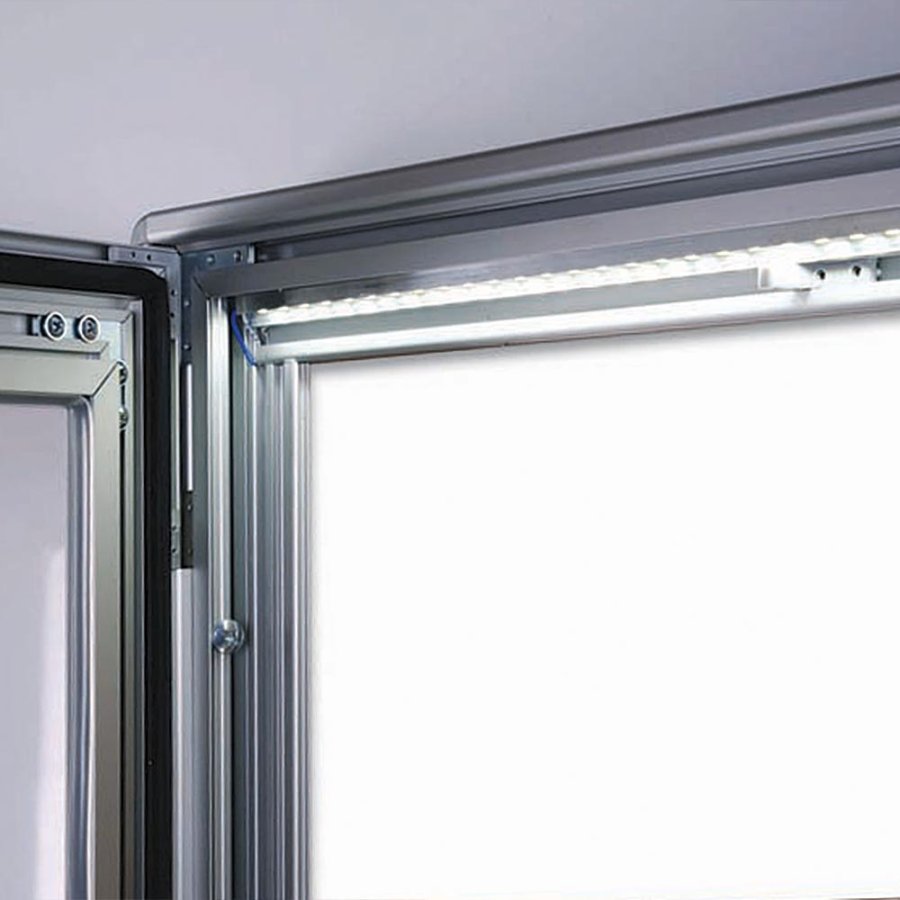 LED Menu Udh&aelig;ngsskab - 4xA4