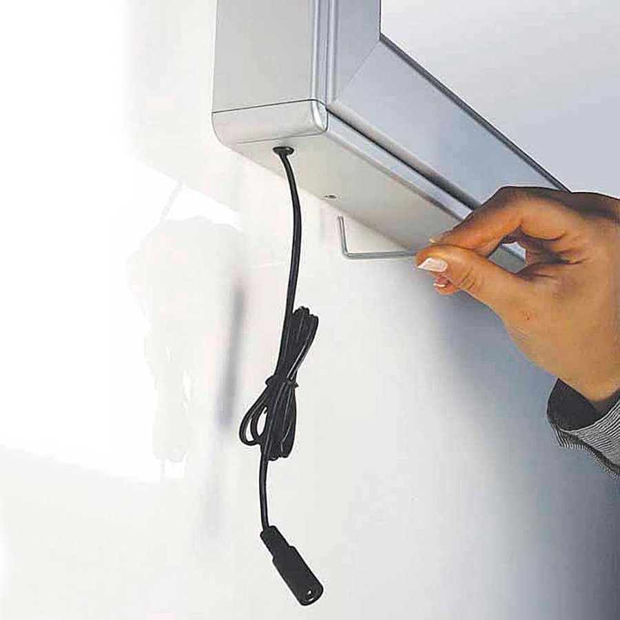 LED Menu Udh&aelig;ngsskab - 4xA4