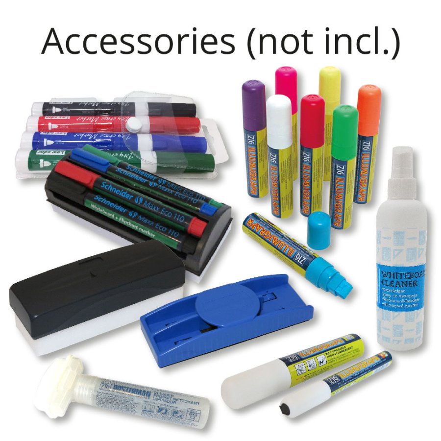 Whiteboard Budget - 150x100 cm