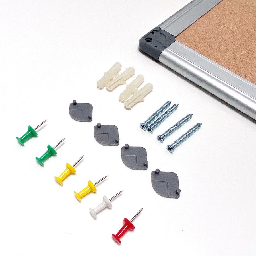 Kork Opslagstavle - 150x100 cm