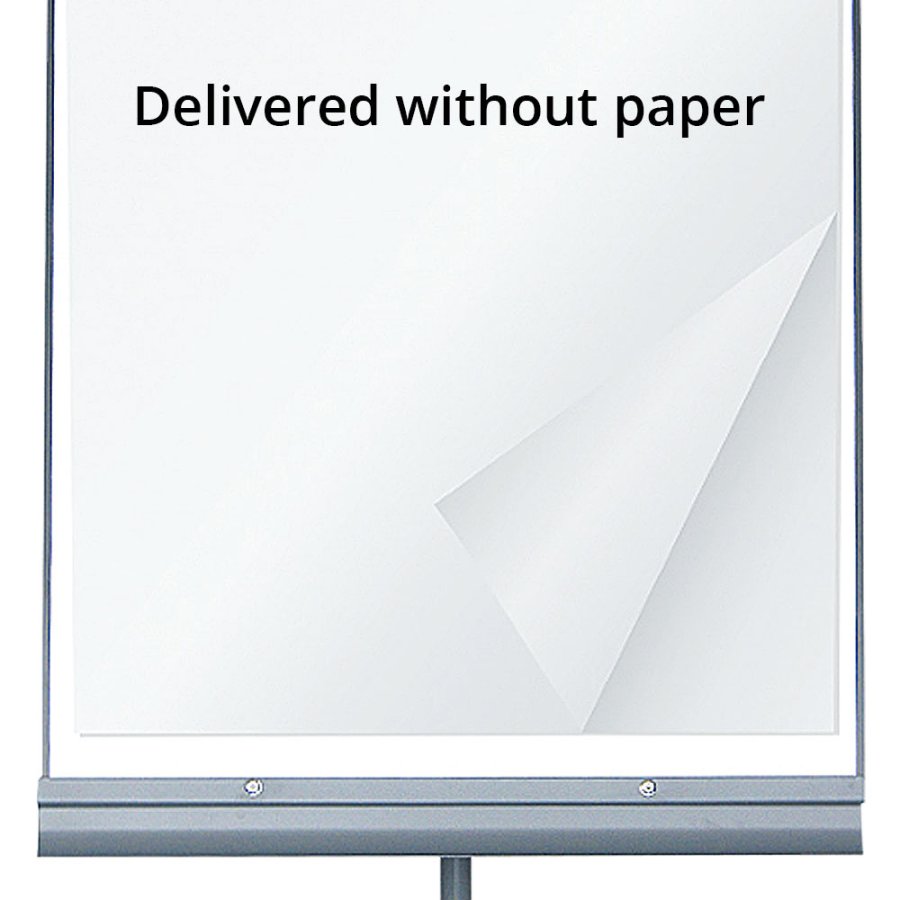 Flipover Tavle P&aring; Hjul - Magnetisk Whiteboard