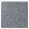 Buzzifelt Stone Grey - magnetisk lydabsorberende filtbekl&aelig;dt opslagstavle - 100x100cm #1