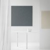 Buzzifelt Stone Grey - magnetisk lydabsorberende filtbekl&aelig;dt opslagstavle - 100x100cm #3